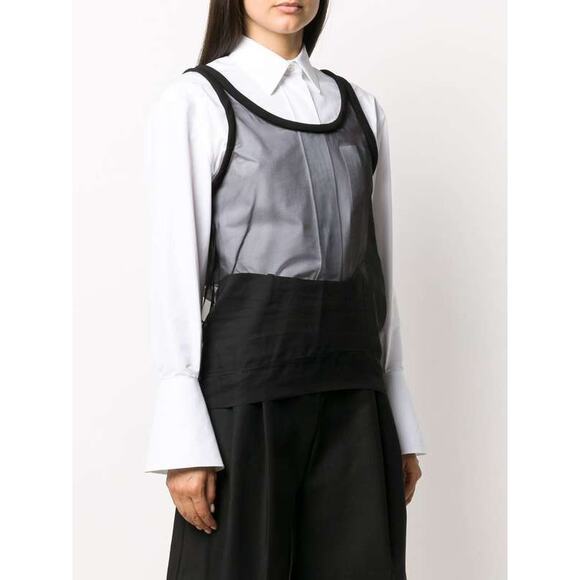 New VALENTINO Garavani Sheer 100% Silk Tank Top - Picture 3 of 10